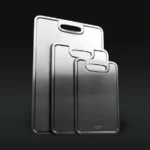 Certified Pure Titanium Cutting Board Set (S+M+L).