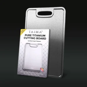 Certified Pure Titanium Cutting Board